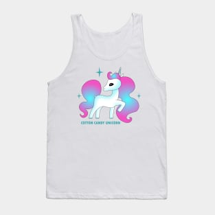 Cotton candy unicorn Tank Top